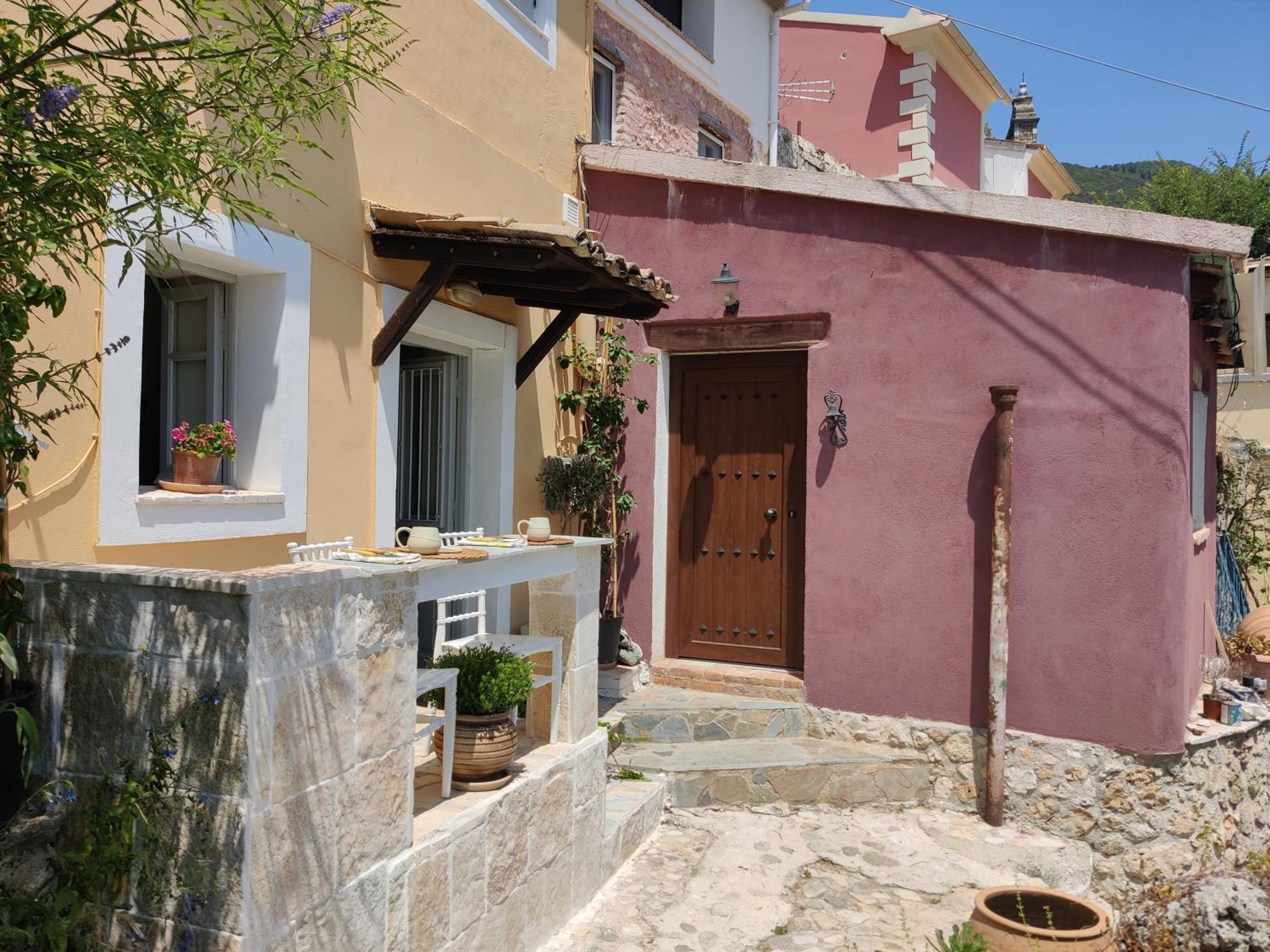 Corfu Sea View House - Live In Corfu Like A Local! Daire Ágios Márkos Dış mekan fotoğraf