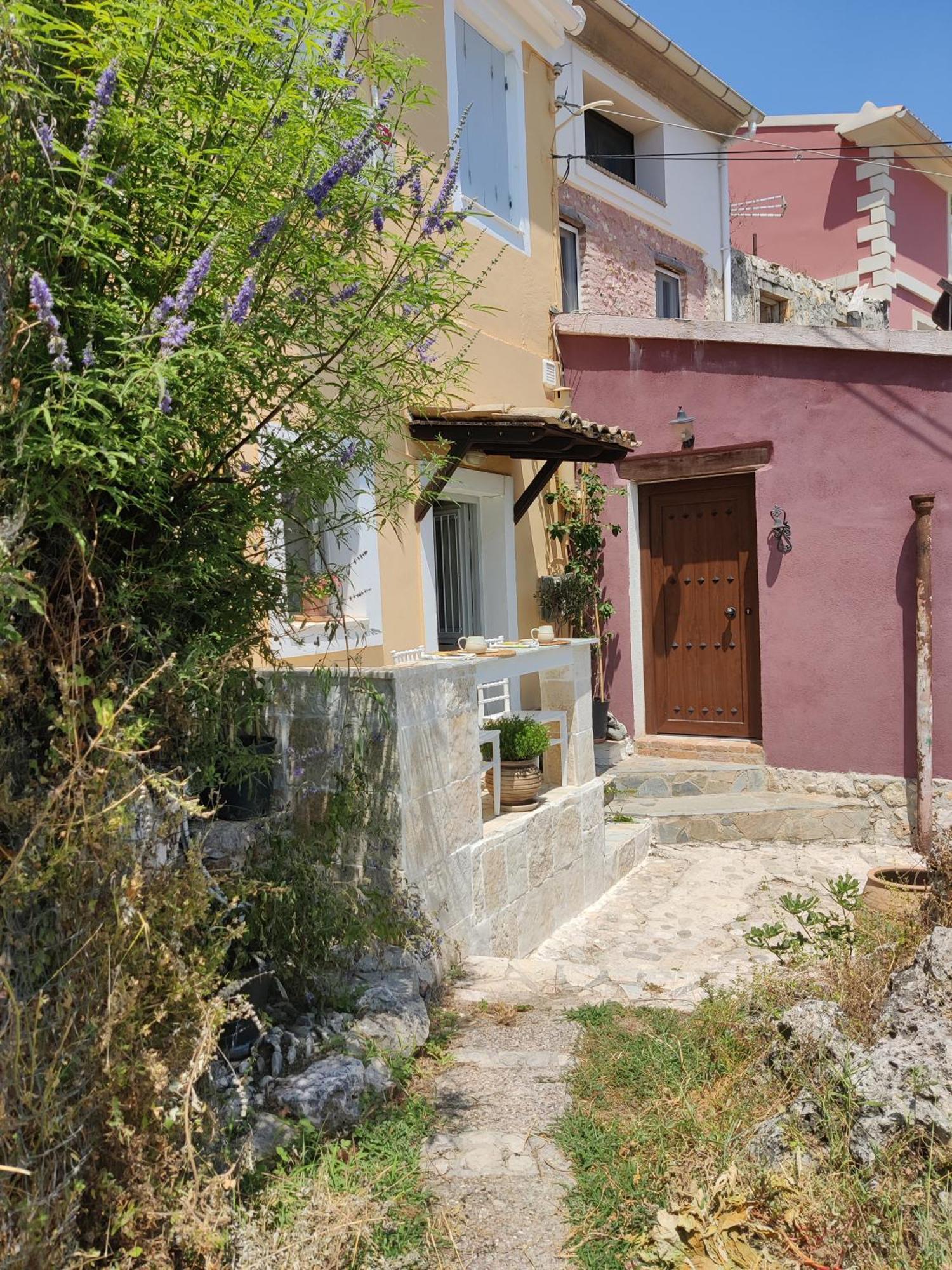 Corfu Sea View House - Live In Corfu Like A Local! Daire Ágios Márkos Dış mekan fotoğraf